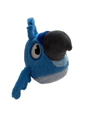 Angry Birds Rio  Plush Blue Bird WITH SOUND-6 In=GUC